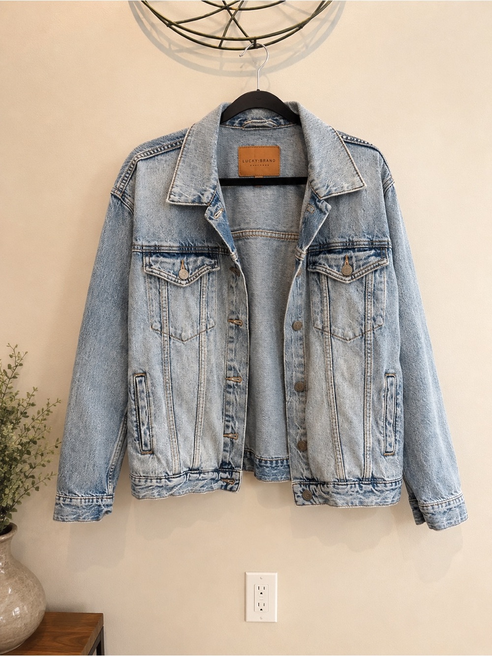 Lucky‎ Brand Relaxed Denim Trucker Jacket